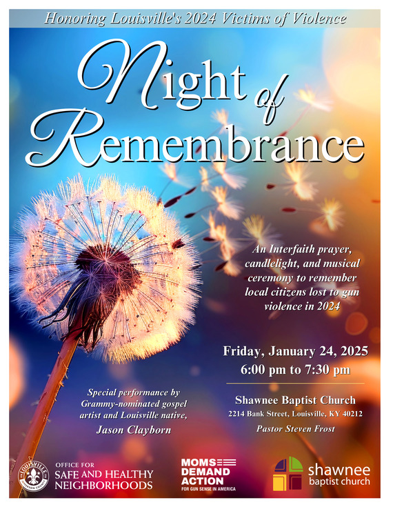 Night of Remembrance 2025 Flyer
