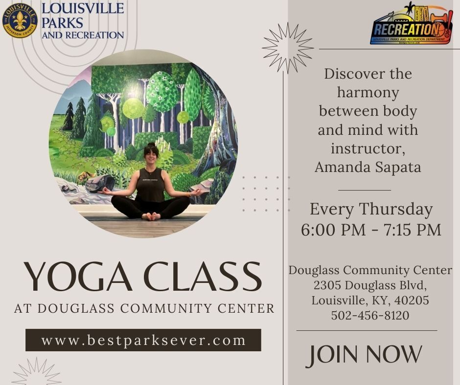 Yoga Class at Douglass Community Center 