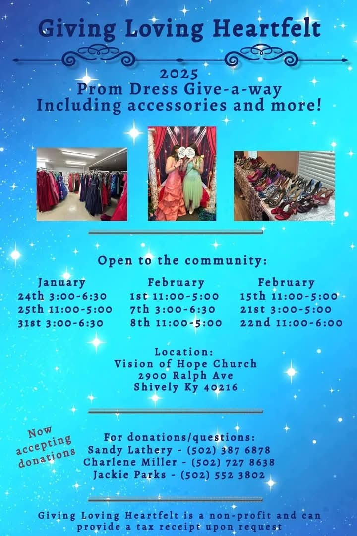 prom assistance flyer