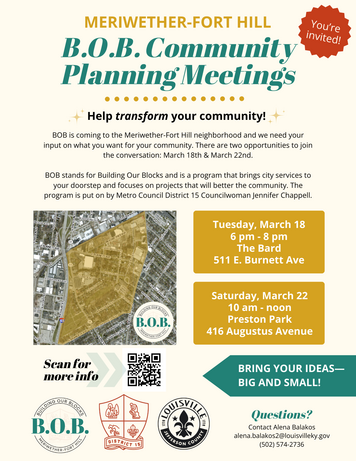 MFH Community Planning Meetings