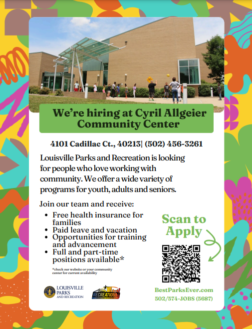 Cyril Allgeier CC is hiring flyer