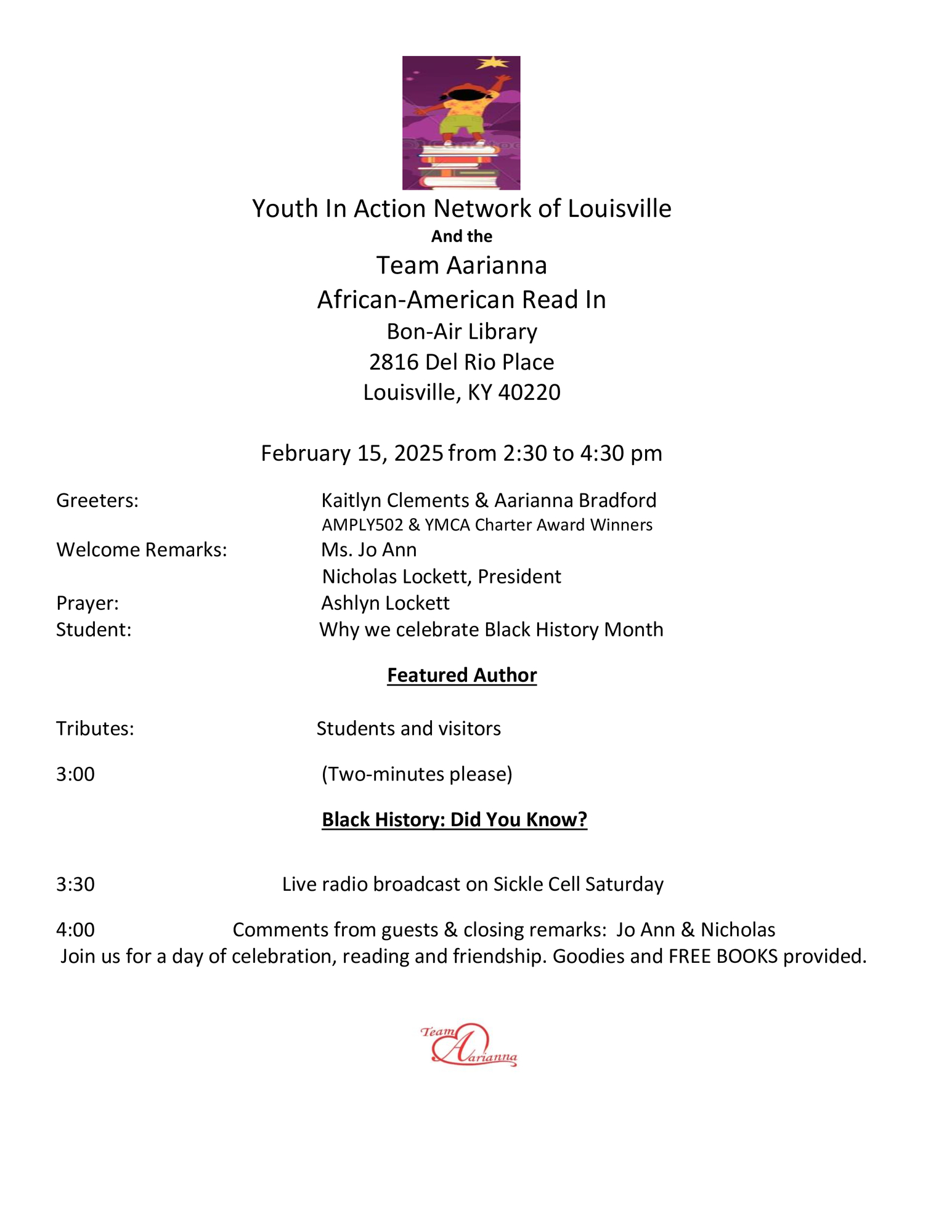 African-American Read-in 2025