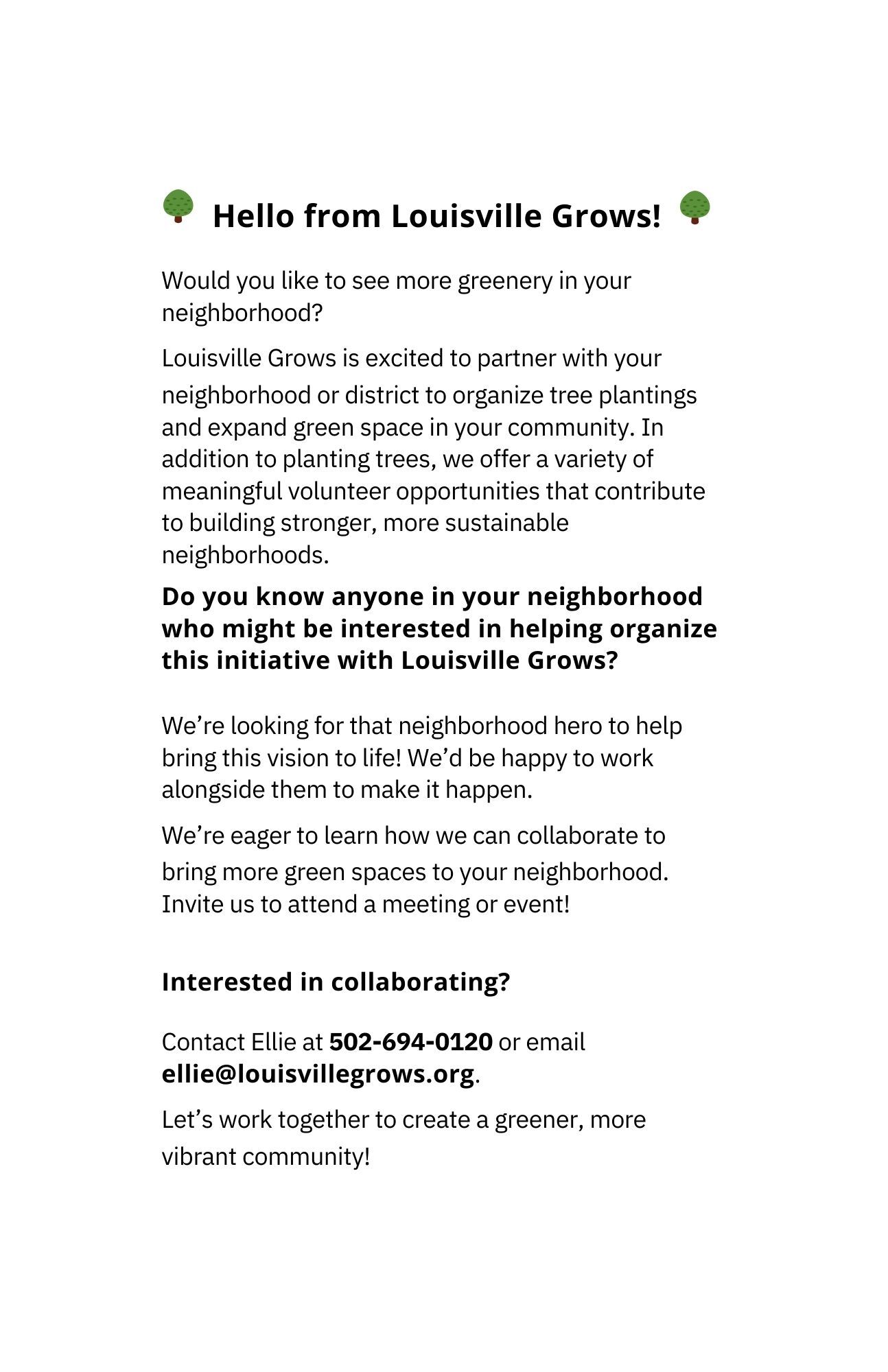 Louisville Grows 2025