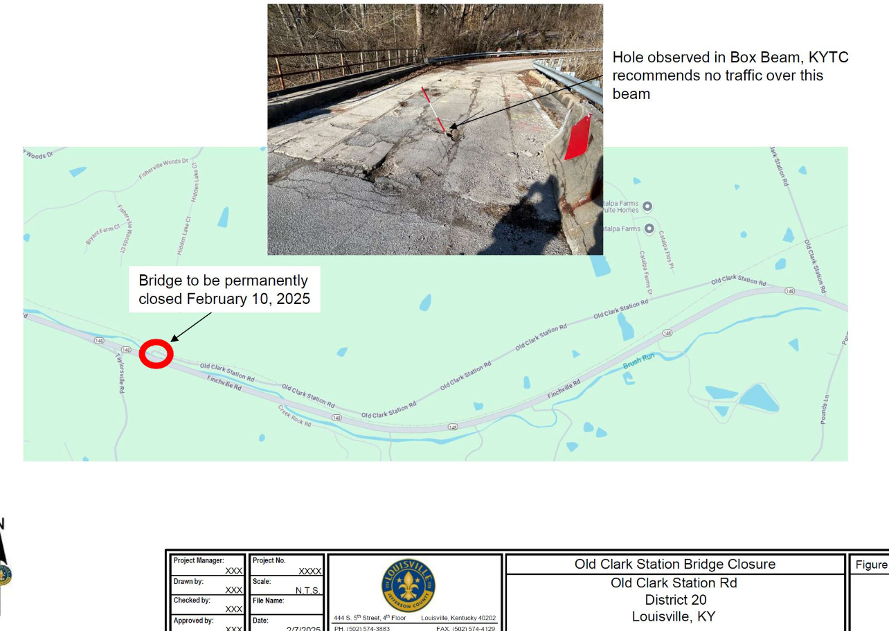 Old Clark station bridge 