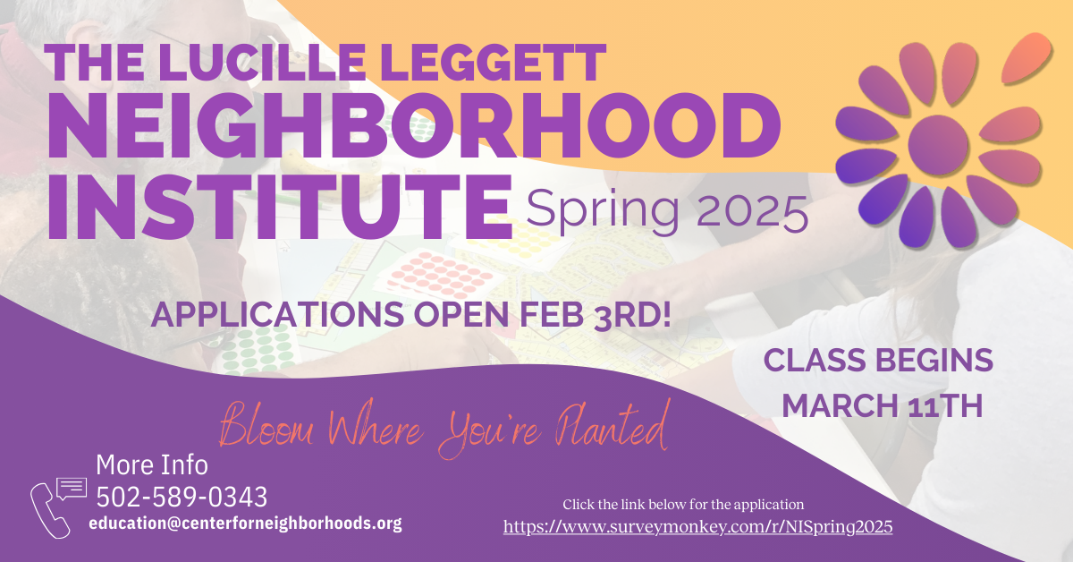 The Neighborhood Institute Leadership Program