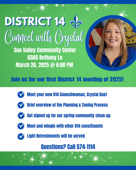 Community Meeting Flier