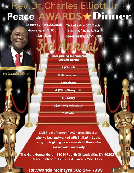 peace awards feb. 2025