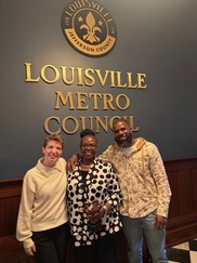 CW Raymond with BHM honoree Kissi and her son David