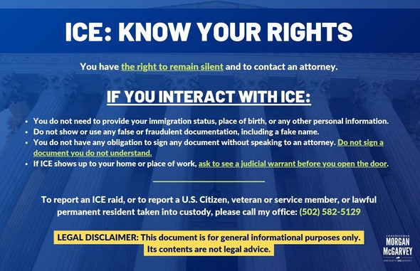 know your rights combination image