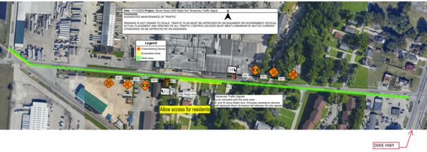 ralph ave construction