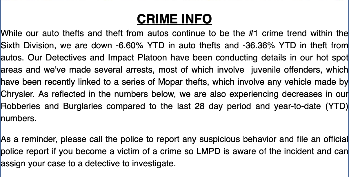 crime info march 2025 1