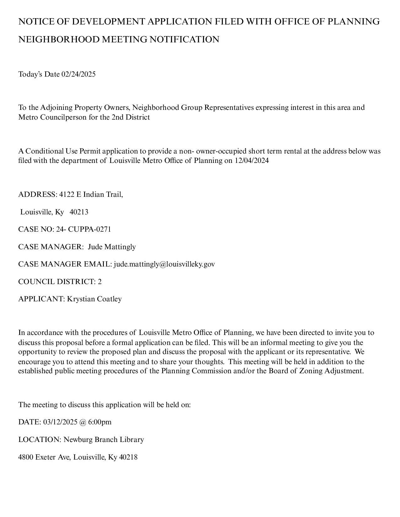 24-CUPPA-0271 Neighborhood Meeting Invite