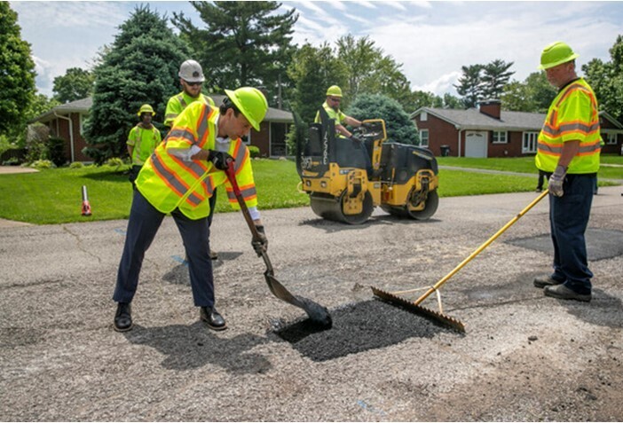 Pothole Blitz - Report a Pothole Through 311