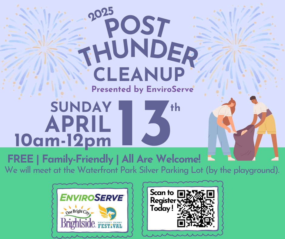 Brightside Post Thunder Clean Up Flier