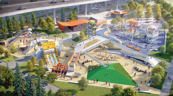Grand Opening of Waterfront Park PlayPort