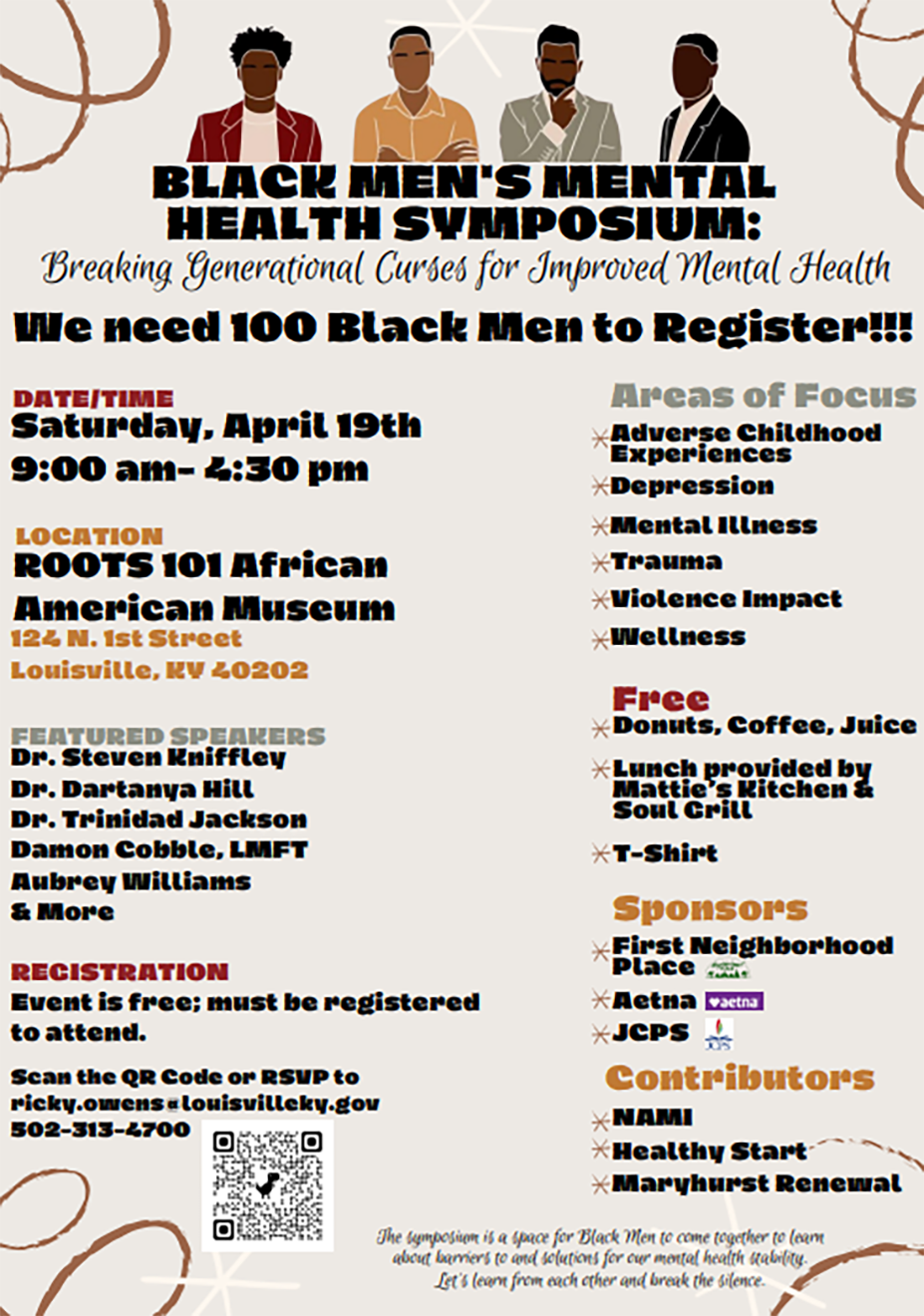 Black Men Mental Health April 2025