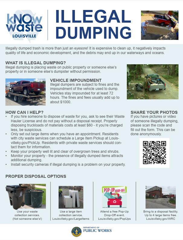 illegal dumping