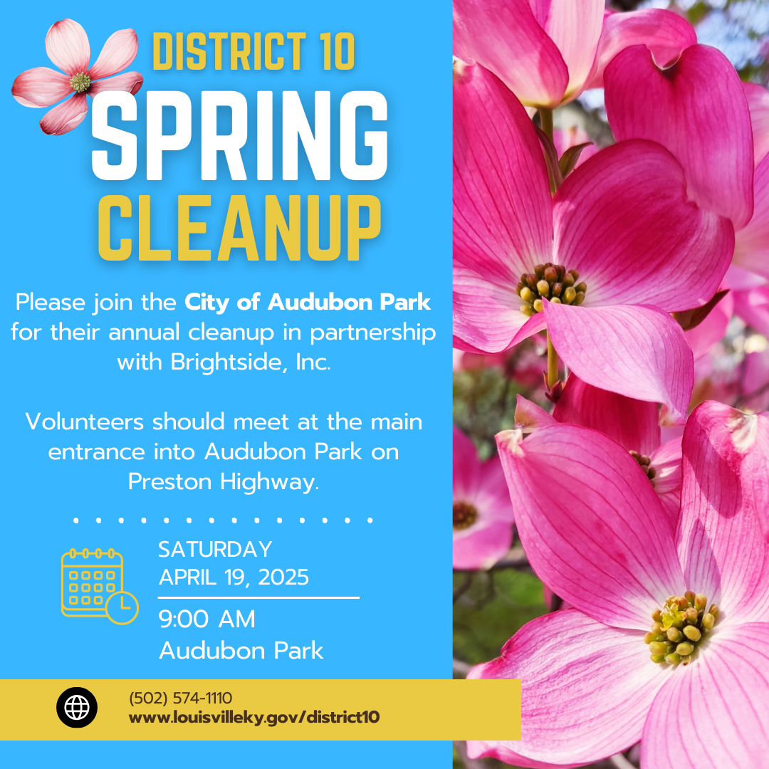 Audubon Park cleanup