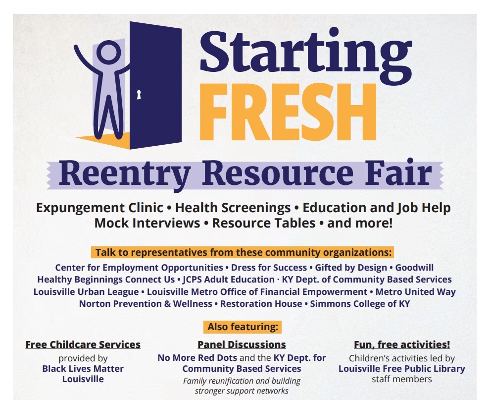 Fresh Start reentry resource fair 4 12 top