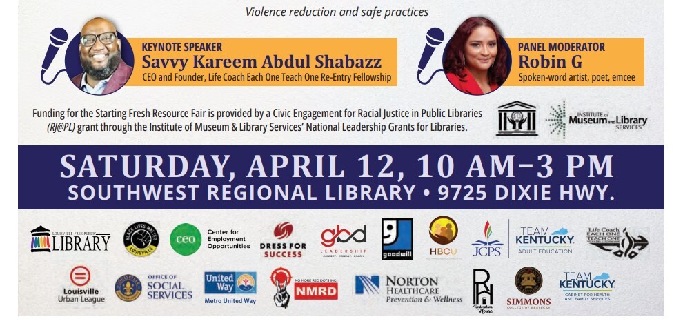 Fresh Start reentry resource fair 4 12 lower