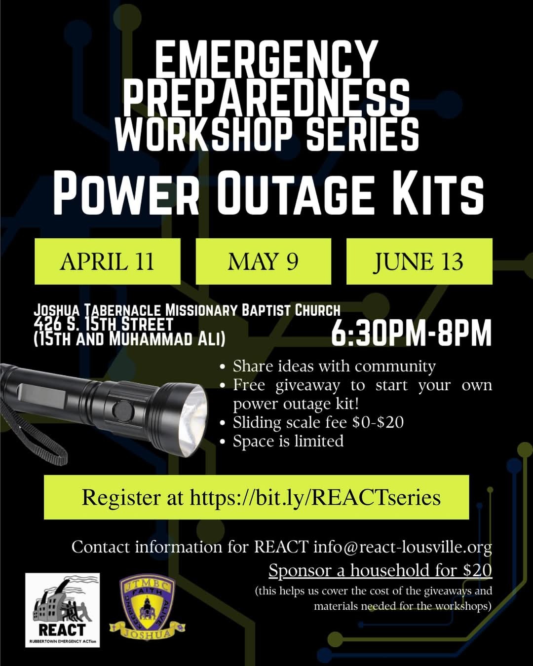 emergency preparedness workshops