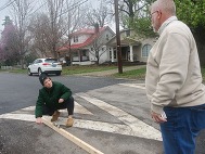 measuring speed humps
