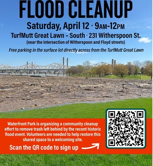 Waterfront Park Flood Cleanup