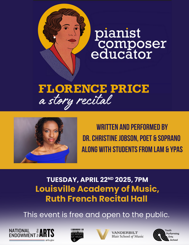 Florence Price Story Recital: World Premiere