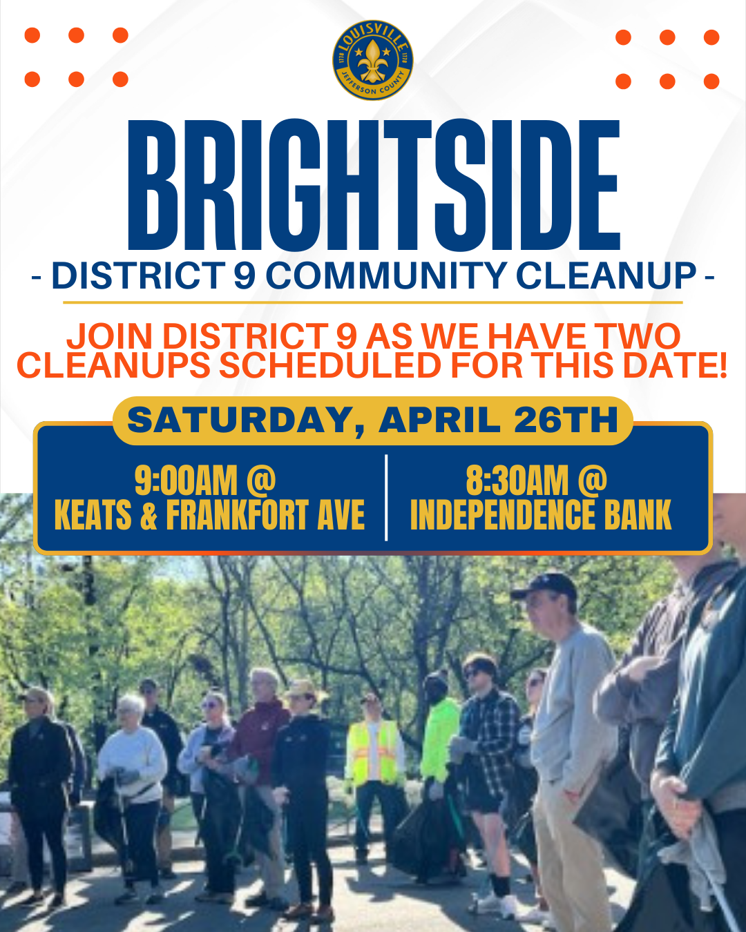District 9’s Brightside Cleanup!