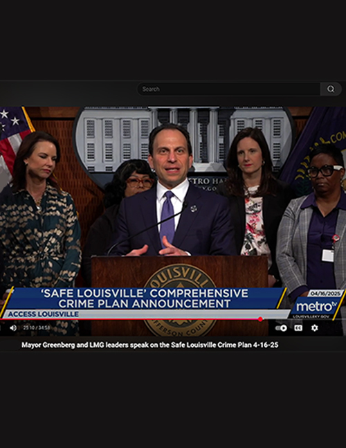 Safe Louisville Press Conference