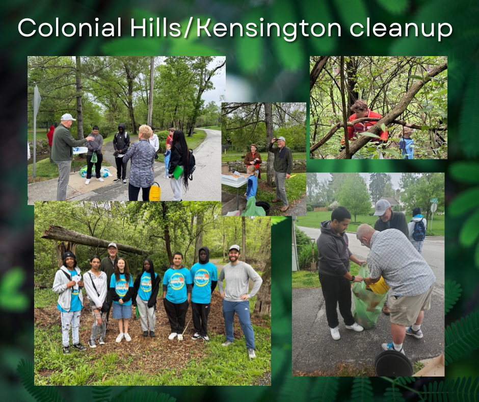 colonial hills kensington cleanup photos