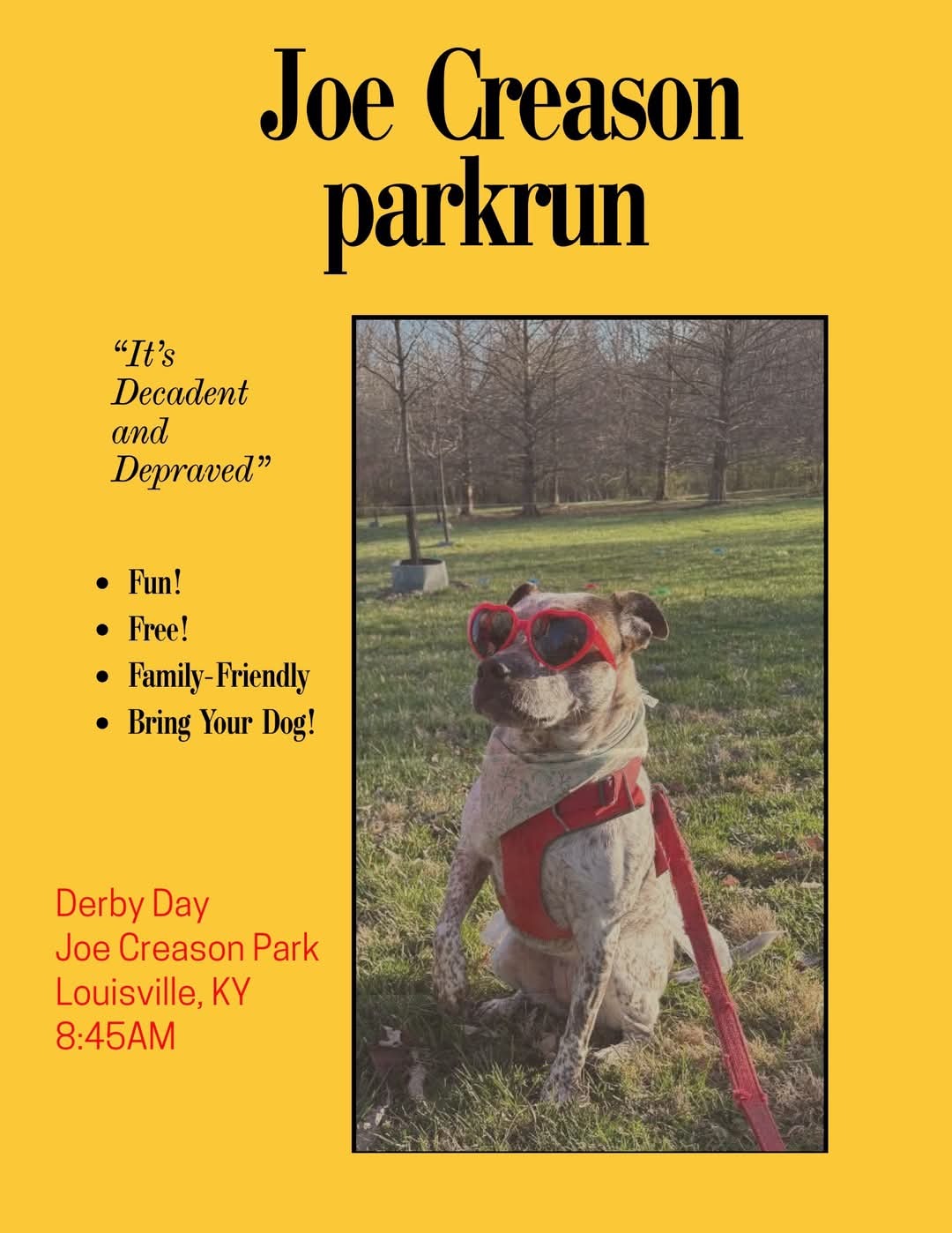 Creason Parkrun for Derby!