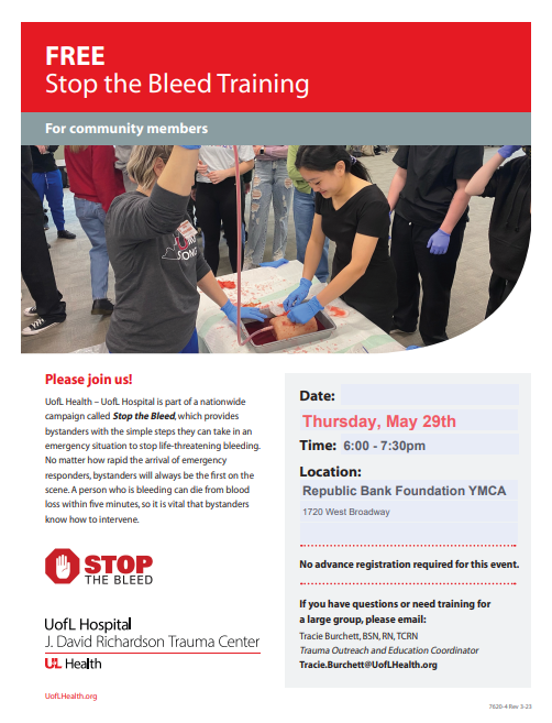 Stop the Bleed Training
