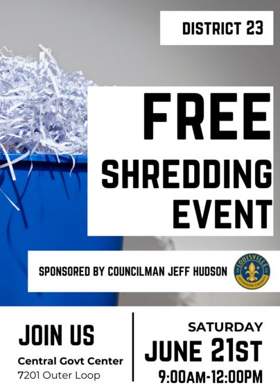 Shredding Event