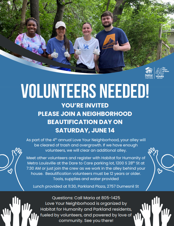 LOVE YOUR NEIGHBORHOOD