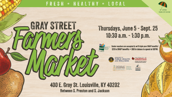 Gray Street Farmers Market returns on June 5