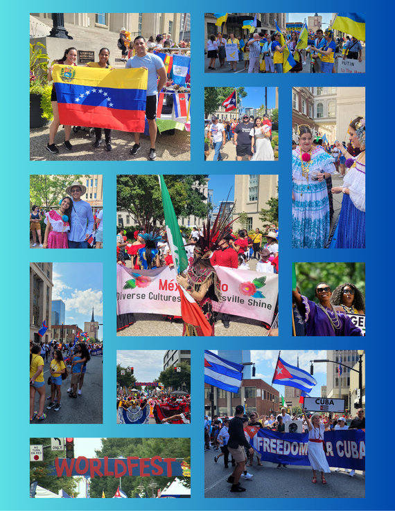 Parade of Cultures Collage
