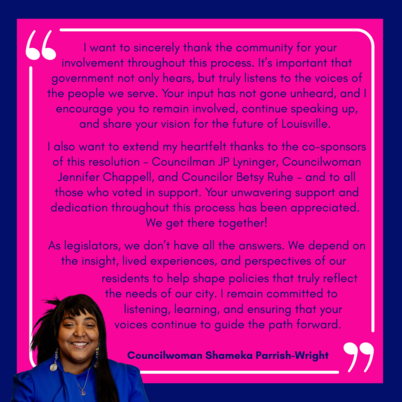 statement on resolution