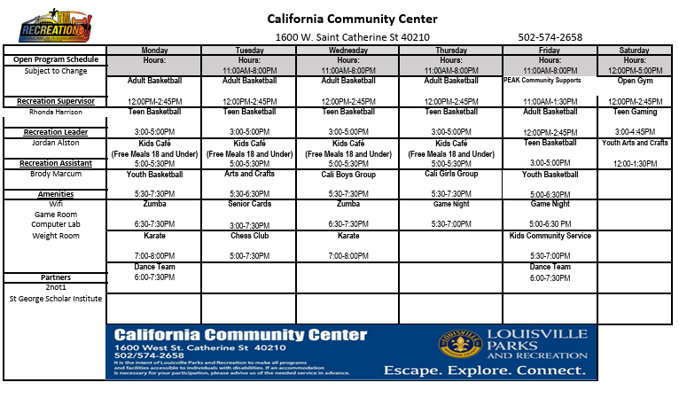 California community center