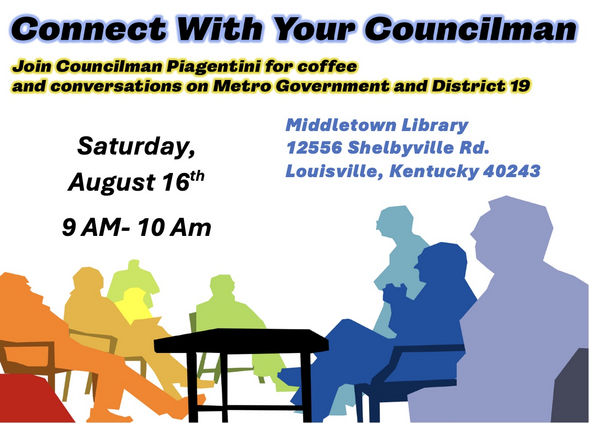 august connect with councilman