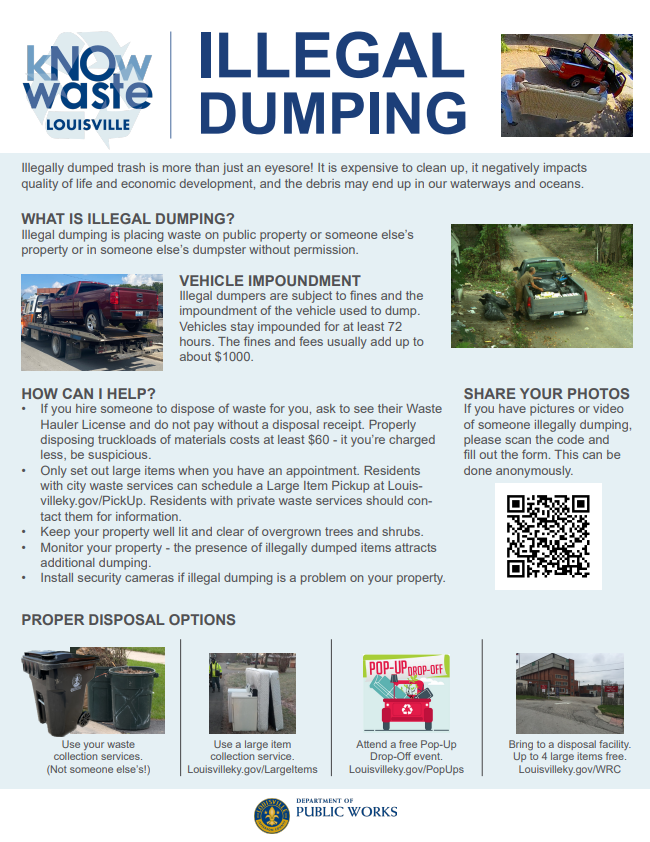 illegal dumping