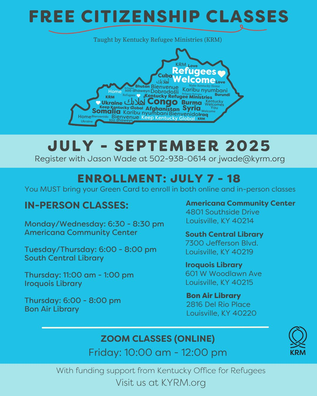 KRM Citizenship Classes