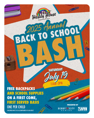 Wesley House Back to School Bash