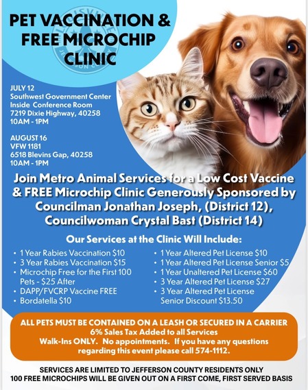 Vaccine Clinic Flyer