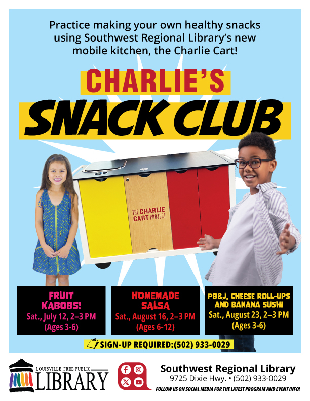 Charlie's Snack Club at Southwest Library