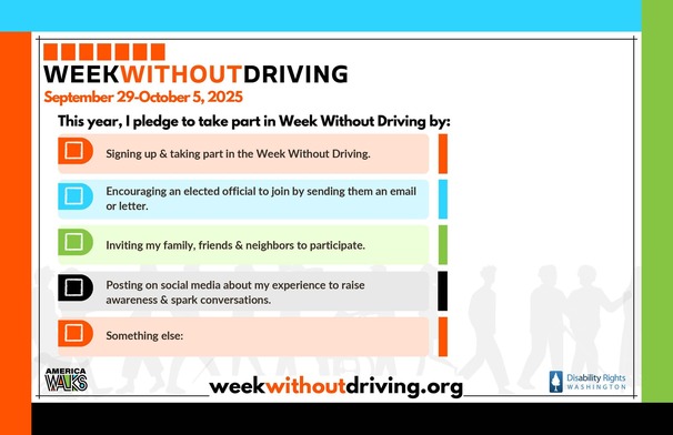 Week Without Driving: Monday, September 29 – Sunday, October 5, 20252