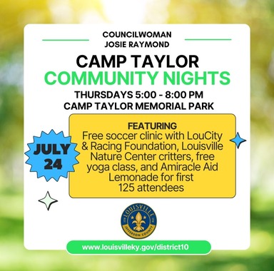 Camp Taylor Park Community night 