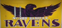 minor daniels raven mascot 