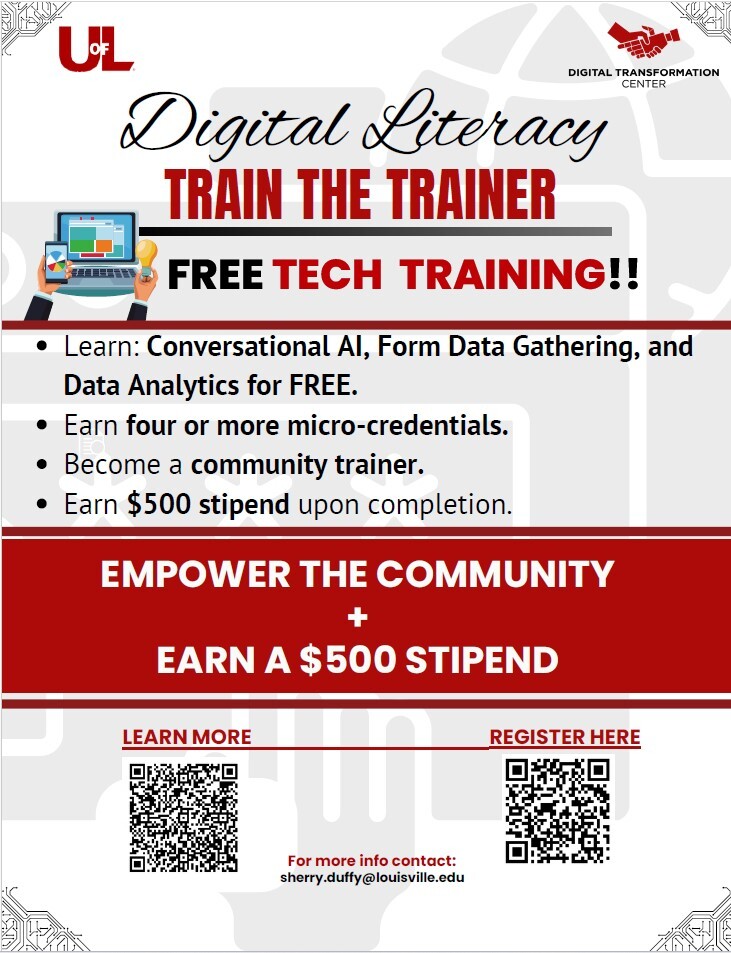 U of L Train the trainer information