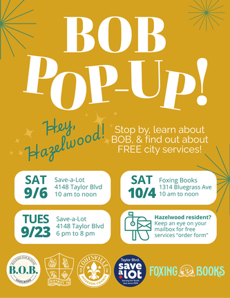 BOB POP-up